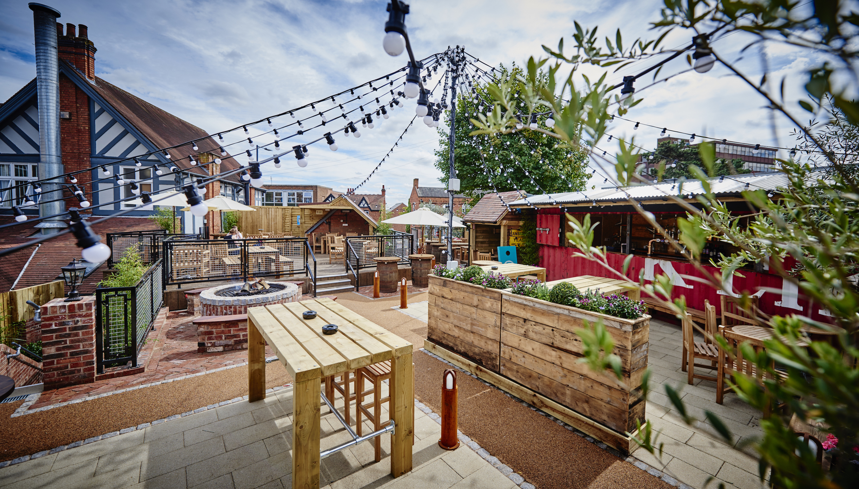 News: There’s a new garden area ‘Hopping Up’ in Sutton Coldfield at Brewhouse & Kitchen